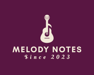 Guitar Music Note logo