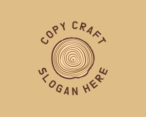 Nature Craft Wood logo design