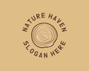 Nature Craft Wood logo design