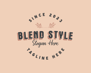  Hipster Style Brewery logo design