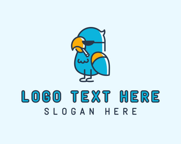 Bird logo example 1
