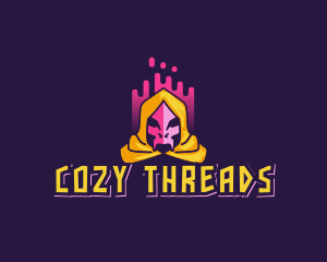 Skeleton Evil Wizard logo design