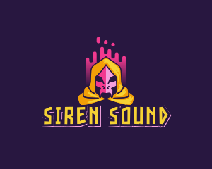 Skeleton Evil Wizard logo design