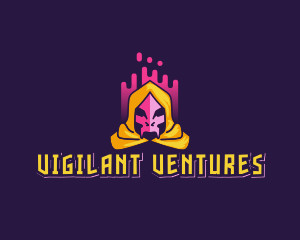 Skeleton Evil Wizard logo design