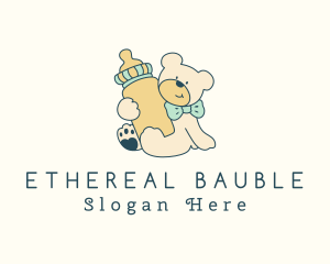 Baby Bottle Bear Logo