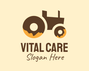 Donut Delivery Tractor logo