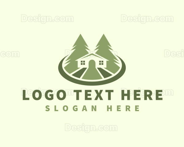 Yard Garden Landscaping Logo