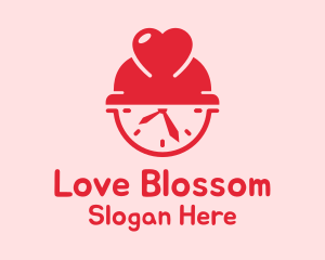 Love Alarm Bell  logo design