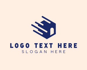 Fast Moving Logistics logo design