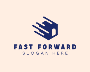 Fast Moving Logistics logo design