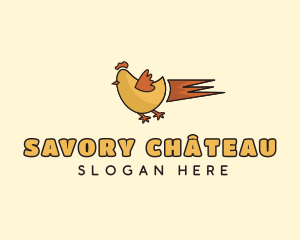 Chicken Fast Food logo design