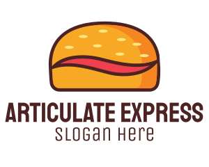 Tilde Hamburger Bun logo design