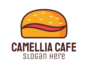 Tilde Hamburger Bun logo design