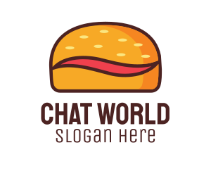 Tilde Hamburger Bun logo design