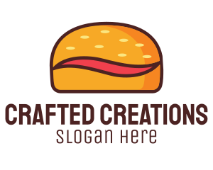 Tilde Hamburger Bun logo design