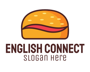 Tilde Hamburger Bun logo design