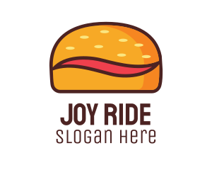 Tilde Hamburger Bun logo design