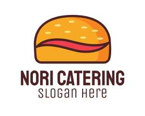 Tilde Hamburger Bun logo design