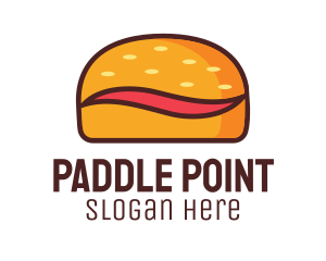 Tilde Hamburger Bun logo design