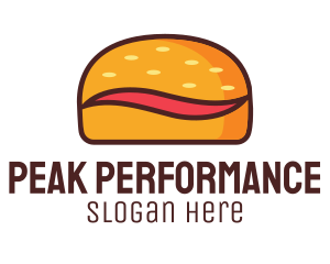 Tilde Hamburger Bun logo design