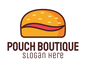 Tilde Hamburger Bun logo design