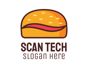 Tilde Hamburger Bun logo design