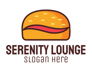 Tilde Hamburger Bun logo design