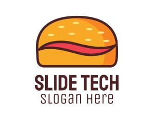 Tilde Hamburger Bun logo design