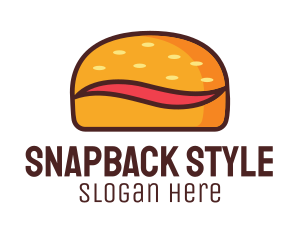 Tilde Hamburger Bun logo design