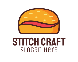 Tilde Hamburger Bun logo design