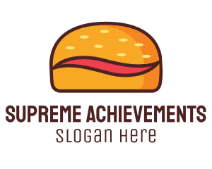 Tilde Hamburger Bun logo design