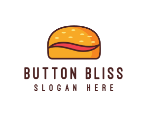 Tilde Hamburger Bun logo design