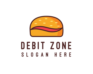 Tilde Hamburger Bun logo design