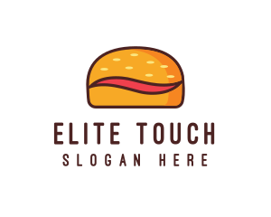 Tilde Hamburger Bun logo design