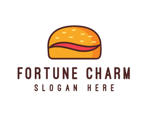 Tilde Hamburger Bun logo design