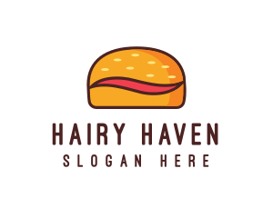 Tilde Hamburger Bun logo design