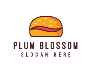 Tilde Hamburger Bun logo design