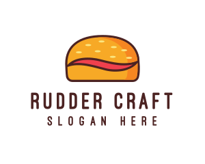 Tilde Hamburger Bun logo design