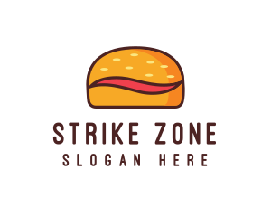 Tilde Hamburger Bun logo design