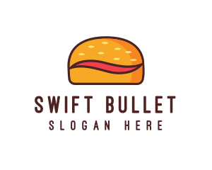 Tilde Hamburger Bun logo design