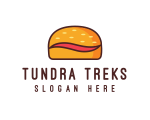 Tilde Hamburger Bun logo design