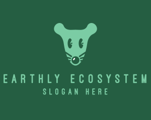 Cute Mouse Head logo