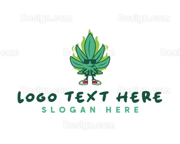 Cool Cannabis Smoker Logo