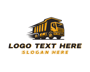 Fast Dump Truck Contractor logo