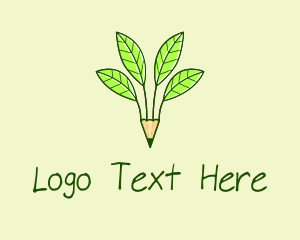 Pencil Plant Seedling logo
