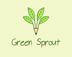 Pencil Plant Seedling logo