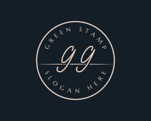 Hipster Beauty Apparel Brand logo design