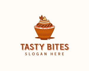 Cupcake Dessert Cafe logo design