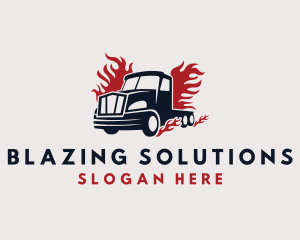 Blazing Cargo Truck logo