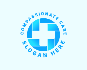 Medical Cross Pharmacy logo design